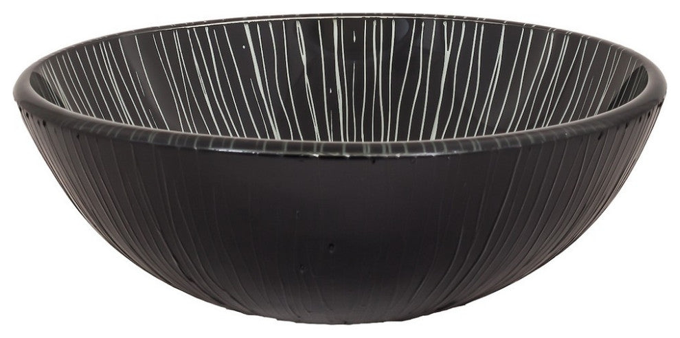 Novatto NOHP-G023 GODERE Thick Tempered Glass Vessel Bathroom Sink