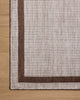 Loloi Easton Dove / Coffee 2'-3" x 3'-9" Accent Rug