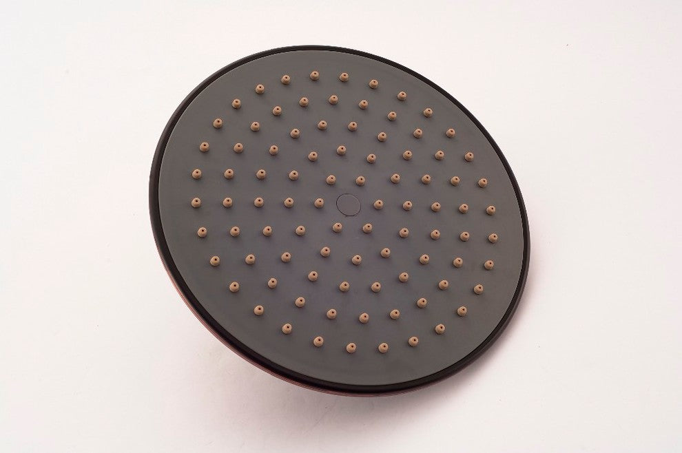 Oil Rubbed Bronze Shower Head+Handheld Bathroom Faucet Fitting