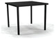 Solid Top 44" Square Bar Table, Smooth White