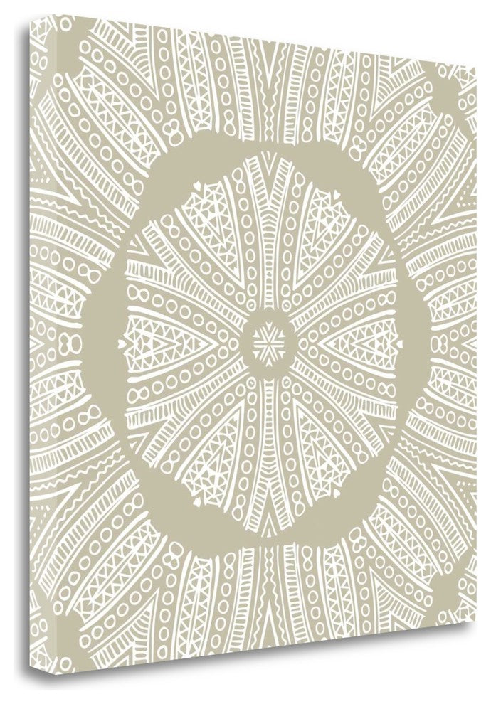 "Kaleidoscope Duo IV" By Sabine Berg, Giclee Print on Gallery Wrap Canvas