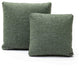 Malolo Pillow, Green Basketweave, 20"