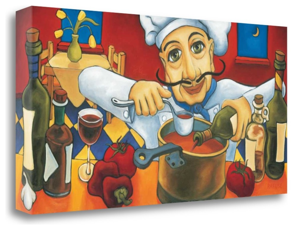 "Eduardo" By Will Rafuse, Giclee Print on Gallery Wrap Canvas, Ready to Hang