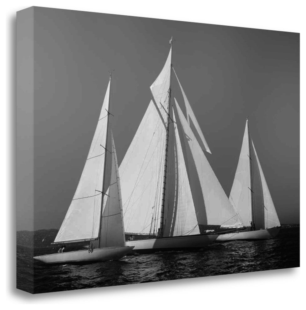 "Sailing Together" By Xavier Ortega, Giclee Print on Gallery Wrap Canvas