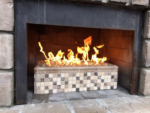30" Low Profile H Burner and Complete Basic Propane Fire Pit Kit