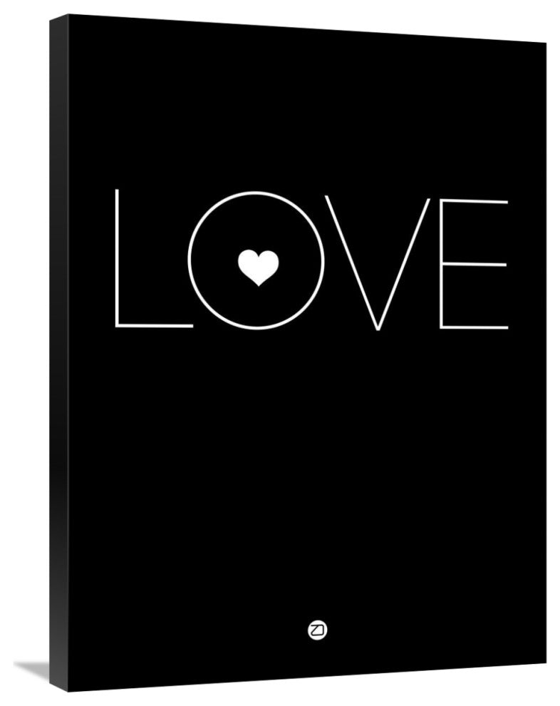"Love Poster Black" Fine Art Print