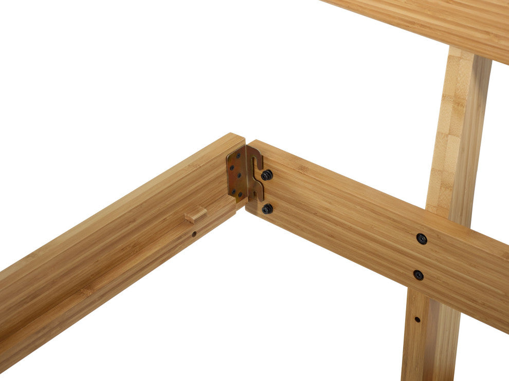 Azara Platform Bed, Caramelized, California King