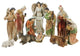 11-Piece Religious Christmas Nativity Set With Removable Baby Jesus