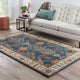 Jaipur Living Chambery Handmade Floral Blue/Multicolor Area Rug, 5'x8'