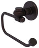 Continental Euro Style Toilet Tissue Holder With Twist Accent, Antique Bronze