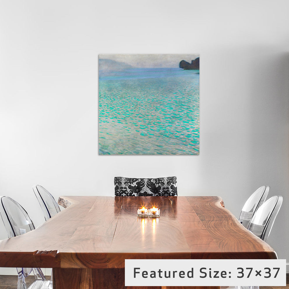 "Attersee, Lake Attersee" Wrapped Canvas Art Print, 26x26x1.5