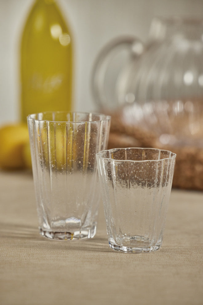 Barletta Bubble Tumbler Glasses, Set of 4