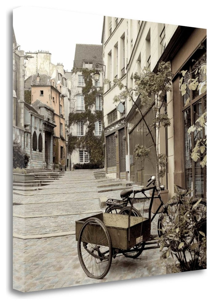 "Marais Bicycle" By Alan Blaustein, Giclee Print on Gallery Wrap Canvas