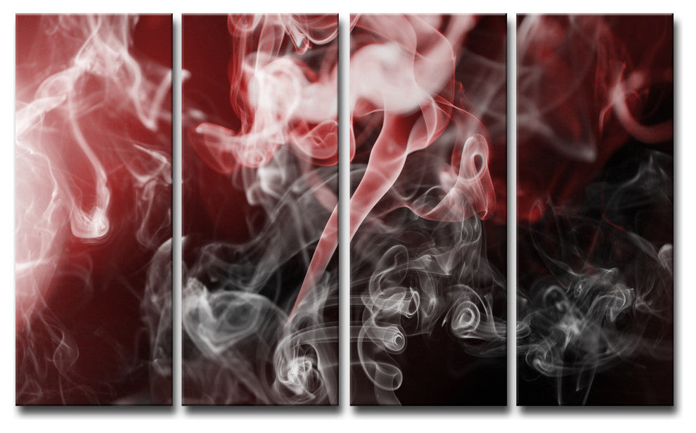 Ready2HangArt 'Glitzy Mist XLVI' by Tristan Scott, 24"x48", 4 Piece Set