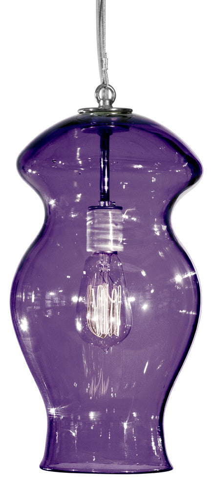 Sol Pendant, The Vesuvius Collection, Blue Lilac