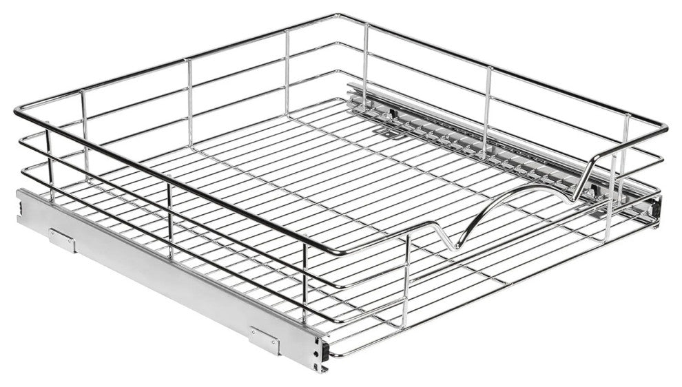TARTO Heavy-Duty Pull Out Cabinet Organizer - Pantry Drawer Slide Out Caddy, 22"x21"