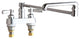 Chicago Faucets 891-DJ18E1ABCP Hot and Cold Sink Faucet