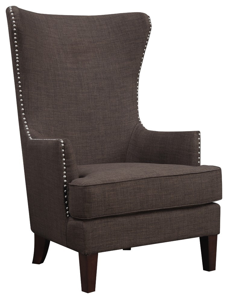 Picket House Furnishings Kegan Accent Chair, Chocolate