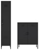 Manhattan Comfort 2-Piece Naomi Accent Cabinet and Storage Cabinet