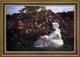 Abbott Fuller Graves in a Field of Flowers Framed Premium Canvas Print, 18"x27"