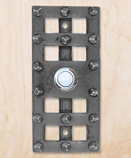 Medieval Bell Plate With Button, Satin