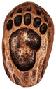 Single Bear Track Right Facing Cabinet Knob, Antique Copper