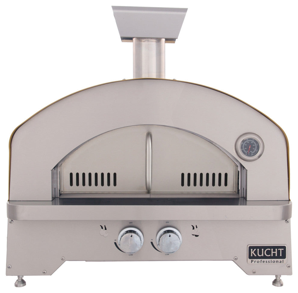 Outdoor Portable Propane Gas Pizza Oven, Yellow