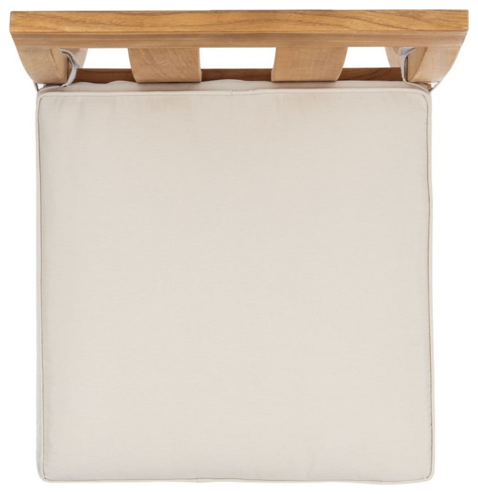 Safavieh Montford Brazilian Teak Dining Chair Natural