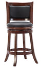Augusta Swivel Counter Stool, Cherry
