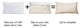 Velvet 2 Piece Lumbar Pillow Cover Set, Gardenia, 2 Piece, 14"x26"