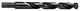 Reduced Shank Black Oxide Drill 1/2"