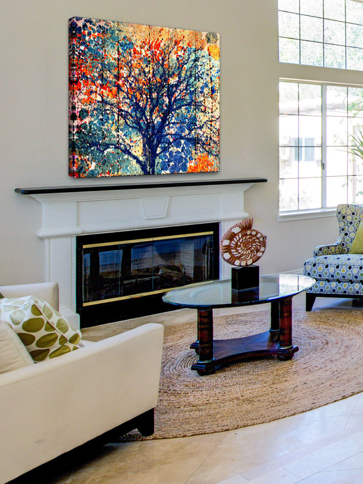 "Fall Season" Painting Print on Canvas by Irena Orlov