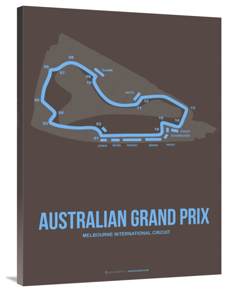 "Australian Grand Prix 2" Fine Art Print