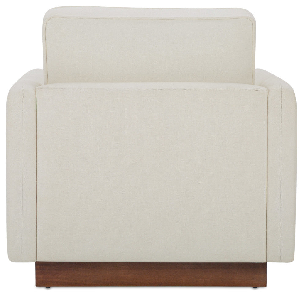 Vernon Accent Chair, White