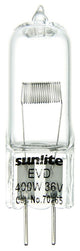 Sunlite Evd 400W 36V Gy6.35 Base 400 Watt T6 Lamp Gy6.35 Base