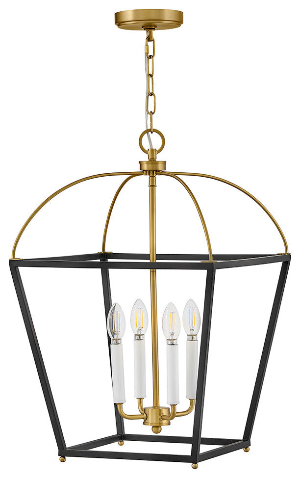 Lark Tate Large Pendant, Black