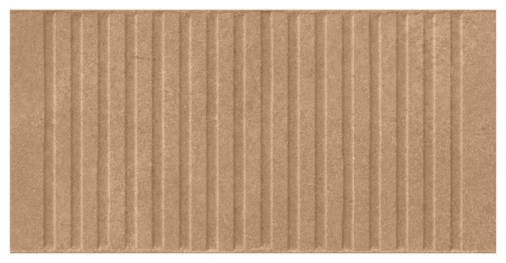 Kings Loft Clay Fluted Ceramic Wall Tile