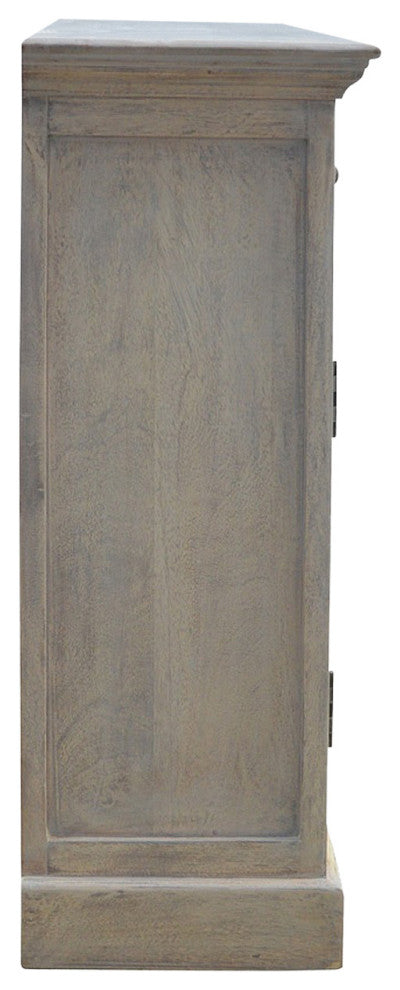 Stone Acid Wash Glazed Sideboard