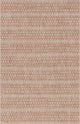 Beige Rust Indoor Outdoor Isle Area Rug by Loloi, 3'11"x5'10"