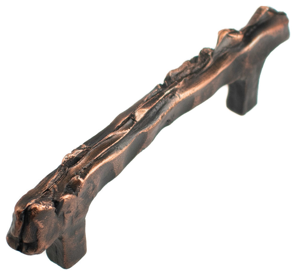 Layers Pewter Cabinet Hardware Pull, Copper