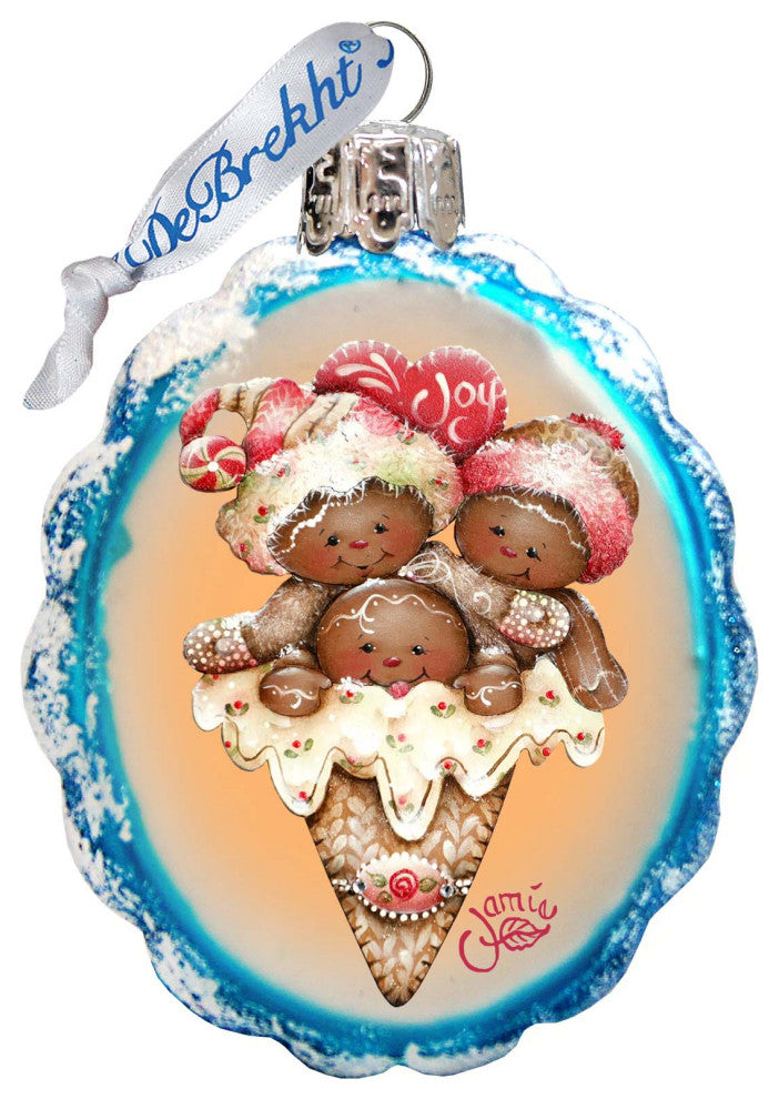 Joy Cone Babies Keepsake Glass Ornament