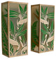 Bird of Paradise Sconce 17" Patina Finish, Left