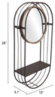 Saroni Mirror Shelf Gray
