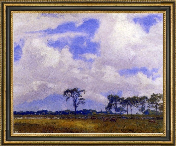 Charles Harold Davis Change of WindFramed Premium Canvas Print, 16"x20"