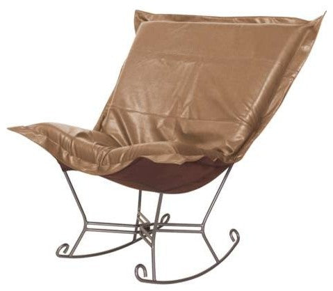 Avanti Scroll Puff Rocker, Bronze