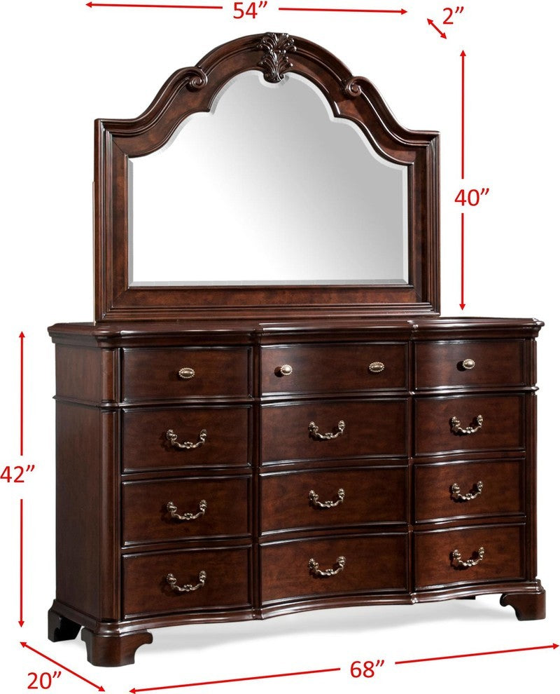 Tomlyn Dresser and Mirror