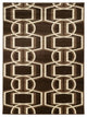 Hawthorne Collection 8' x 10' Bridle Rug in Chocolate and Beige