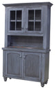 Eagle Furniture, 52" Modern Country Hutch and Buffet, Iron Ore, Without Hutch