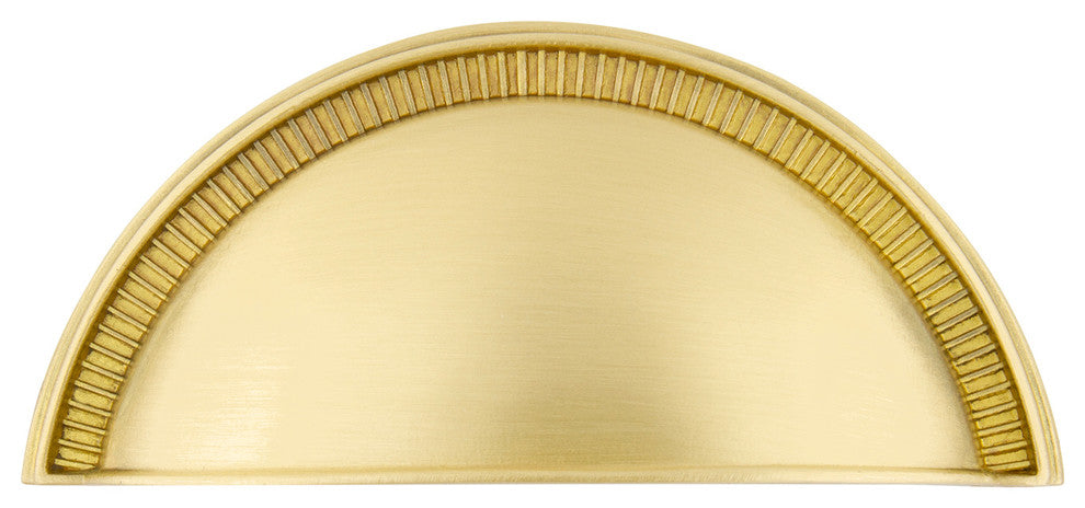 Nostalgic Warehouse Cup Pull Soleil, Satin Brass