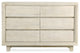 Reece Six-Drawer Mango Wood Dresser, Sand
